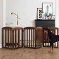 SPIRICH 120" Extra Wide 28" Tall Dog Gate Indoor, Dog Gates by SpirichLLC