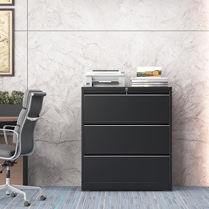 3 Drawer Lateral File Cabinet - Image 2