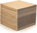 100 Pcs Corrugated Cardboard Sheets Set Corrugated Packaging Pads Paper Flat by Yexiya