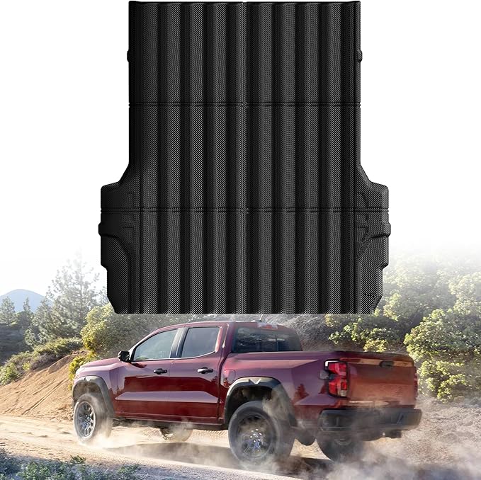 Truck Bed Mat Bed Liner Fit for Chevy Colorado/GMC Canyon 2023 2024 2025 2026 by AUTOBULL