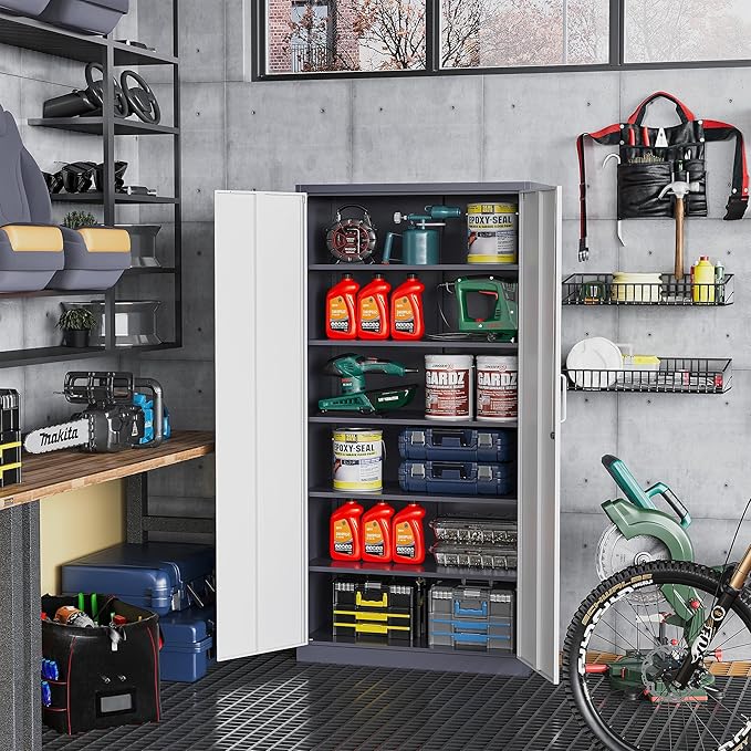 STANI Metal Garage Storage Cabinet - Image 2