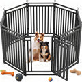 Dog Fence Outdoor Indoor, 47 Inch Height 8 Panels Dog Playpen by Petorldog