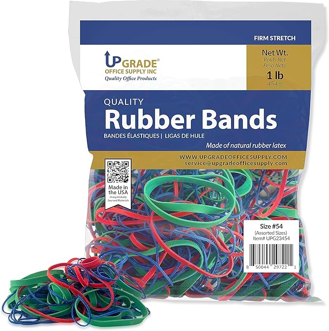 Upgrade Rubber Bands, 1 lb 20-Pack Case - Image 2