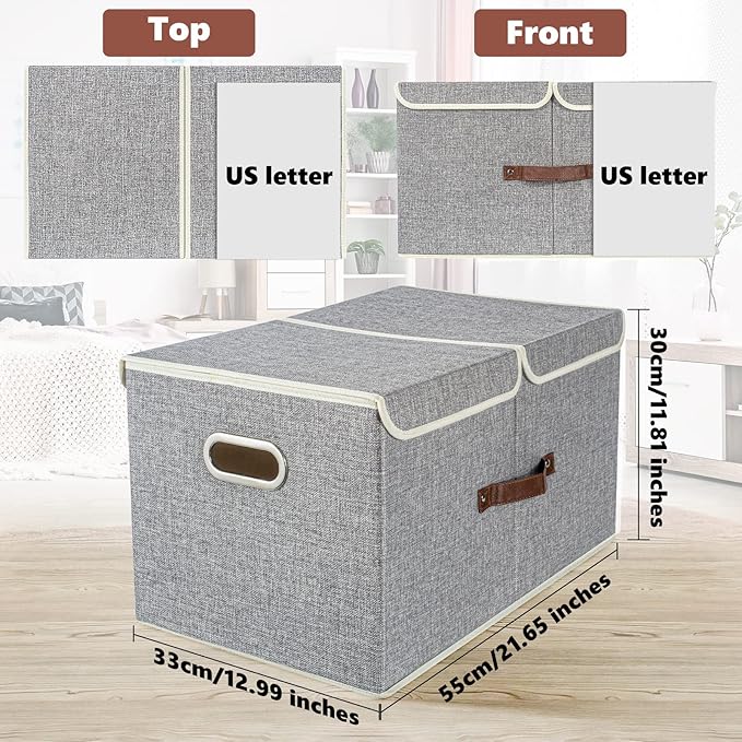 TYEERS Extra Large Collapsible Storage Bins - Image 2