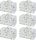 VENO 6 Pack Moving Bags and Large Christmas Decoration Storage Bins by Veno