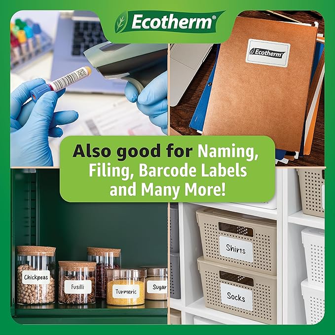 4" x 2" Mobile Printer Labels | 25 Rolls | 7500 Labels | fits Zebra ZQ630 - Image 6