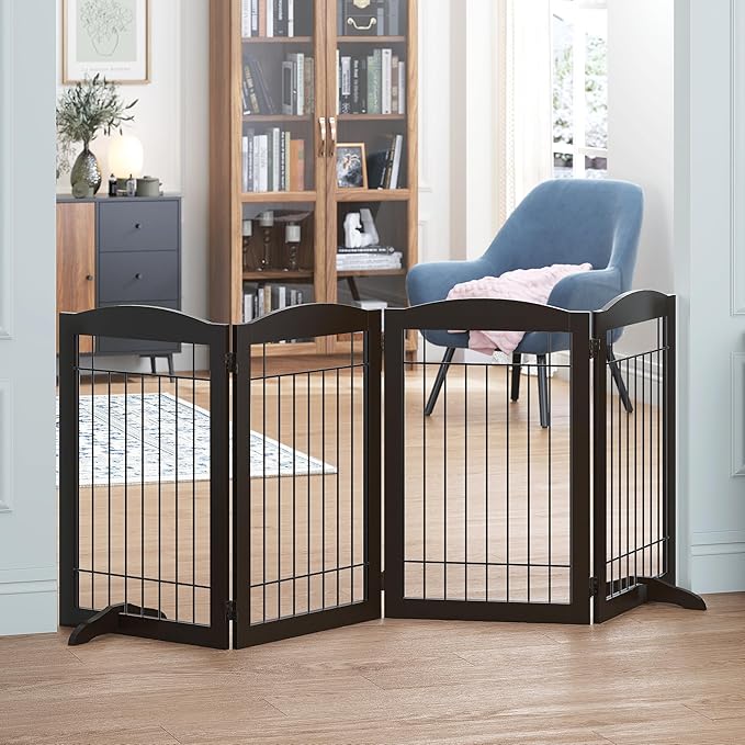 Spirich Freestanding Wire Pet Gate by SpirichLLC