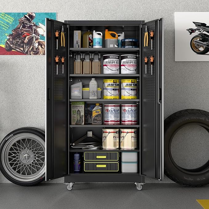 SUXXAN Metal Garage Storage Cabinet - Image 2
