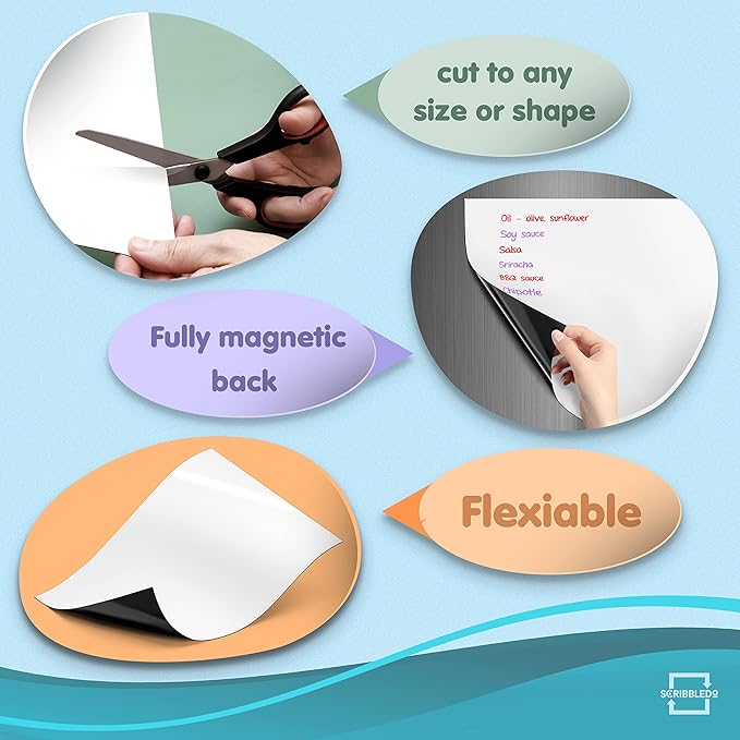 Magnetic White Board for Fridge - Image 6