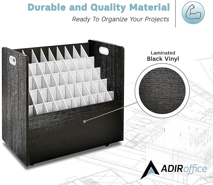 Adir Blue Print Storage Organizer - Image 3