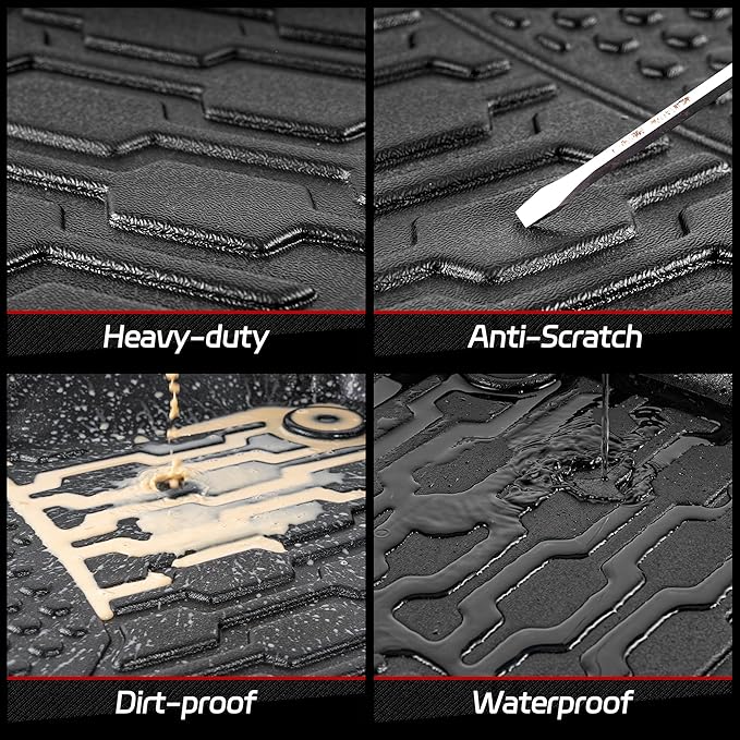 Cargo Liner Compatible with 2023 2024 Mercedes Benz GLC Cargo Mat，All Weather - Image 8