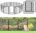 Decorative Metal Garden Fence by Jhsomdr