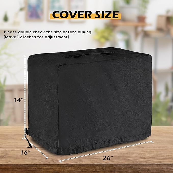 Grill Cover for Royal Gourmet GT1001 Portable Grill, Tabletop BBQ Cover for - Image 7