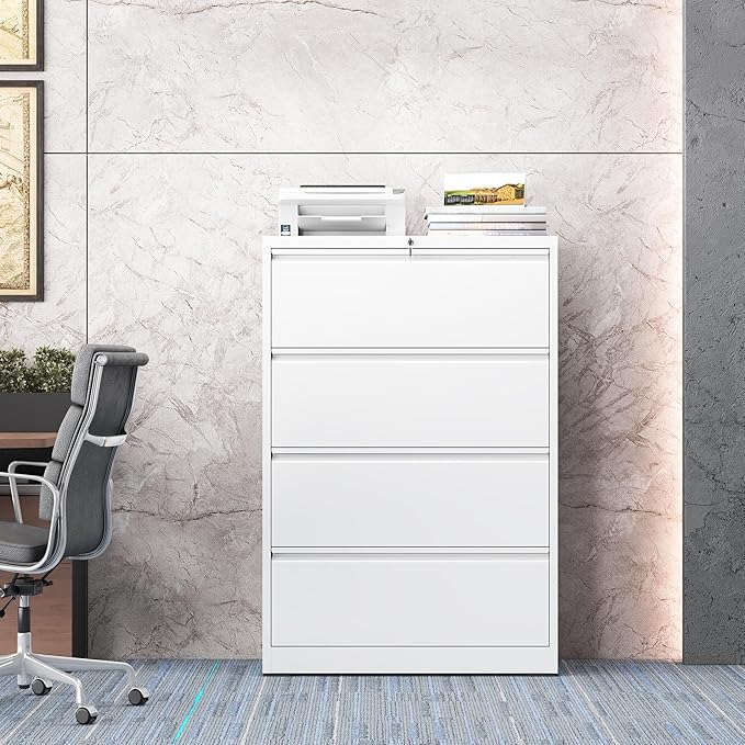 4 Drawer Lateral File Cabinet - Image 2