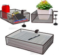 Clip-on desk organizer, stationery organizers, can be clipped around the table by Aurynns