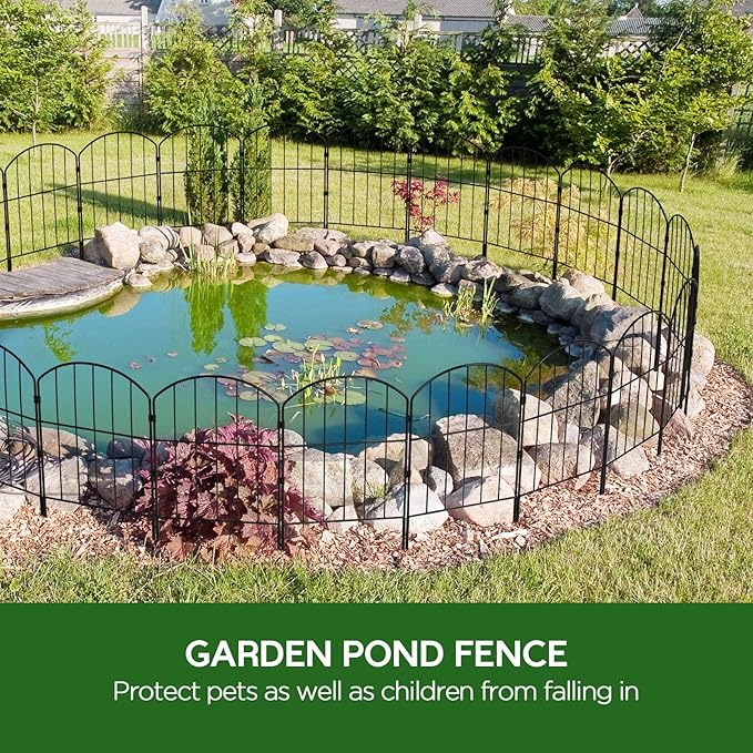 Goovilla Garden Fence, Total 27ft x 24in Garden Fencing Animal Barrier - Image 3
