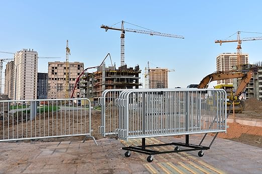 Angry Bull Barricades 30 Unit Capacity Storage Pushcart - Image 7