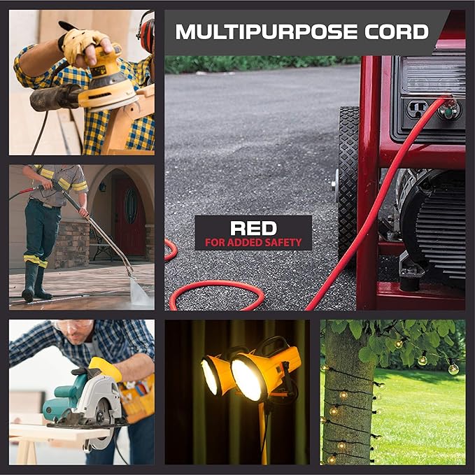 Iron Forge Cable 50 ft Lighted Outdoor Extension Cord - Image 6