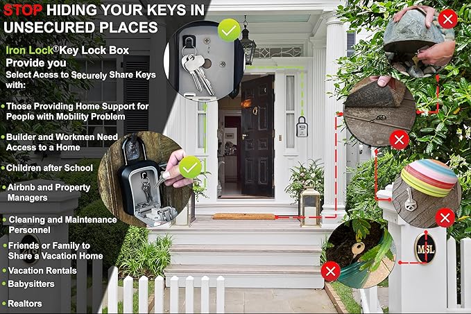 Iron Lock® Key Lock Box Portable - Image 7