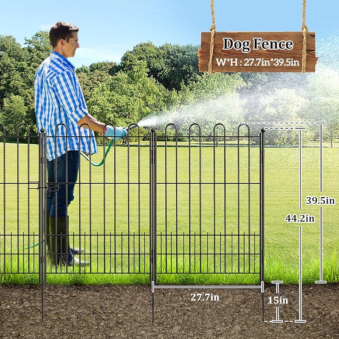 Bepatio Tall Garden Fence Animal Barrier - Image 2