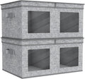 Univivi Large Foldable Fabric Storage Bins by Univivi