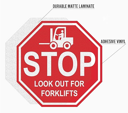 "Stop Look Out for Forklifts" - Image 7