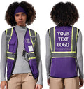 AYKRM Custom Logo Personalised Printed High Visibility Reflective 2 two tone by AYKRM