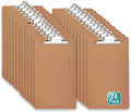 24 Clipboards Standard A4 Letter Size, 9x12.5 inch Wooden Clipboard by EXTRIC