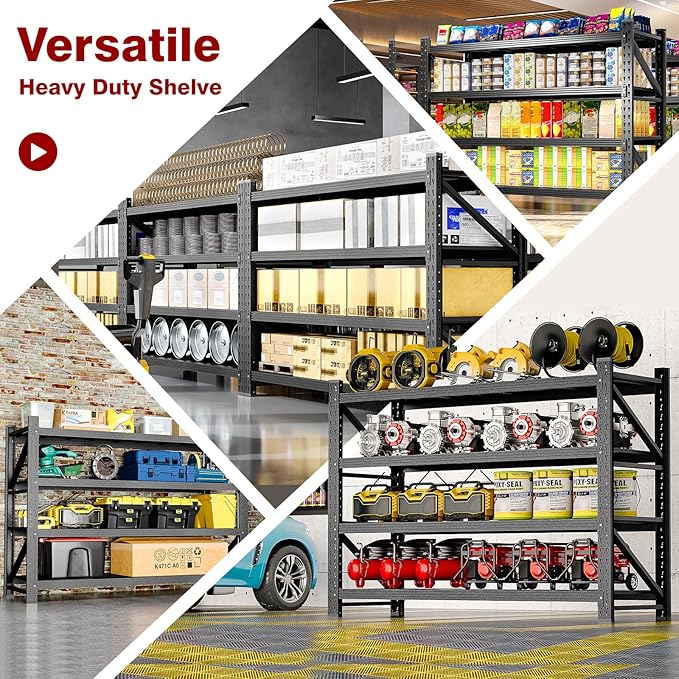 7000LBS Metal Steel Storage Shelves - Image 3