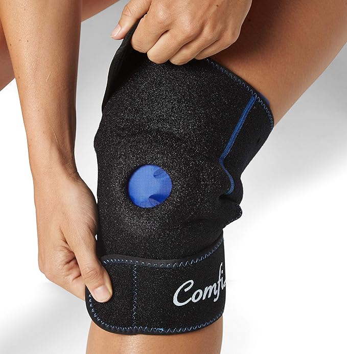 ComfiLife Knee Ice Pack with Wrap Reusable Hot & Cold Therapy Gel Pack by ComfiLife