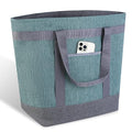Insulated Reusable Tote Bag for Grocery Shopping for Women/Men, Waterproof by CIVJET