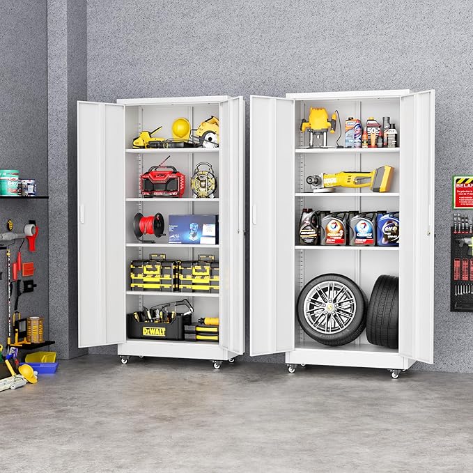 Greenvelly Metal Storage Cabinet - Image 2