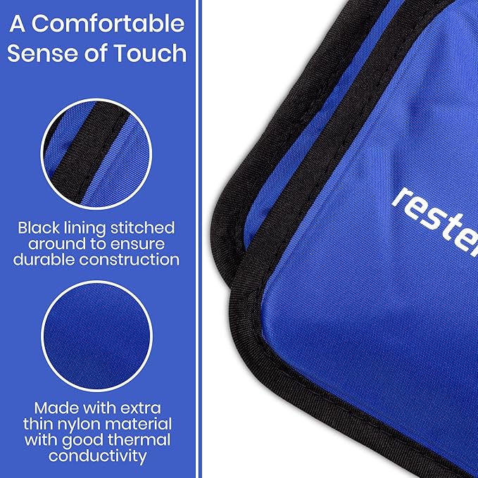 rester's choice Ice Pack for Injuries Reusable, Soft Gel Flexible - Image 4