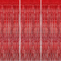 3 Pack Foil Fringe Backdrop by DECOCKRAT