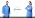 Disposable Isolation Gowns 10-Pack, Level 2, Blue - Image 7