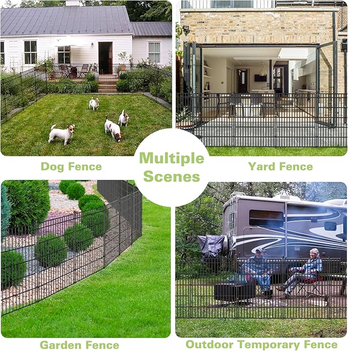 5 Panels No Dig Garden Fence - Image 6