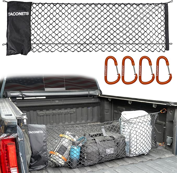 Envelope Cargo Net for GMC Sierra & Chevy Silverado by TacoNets