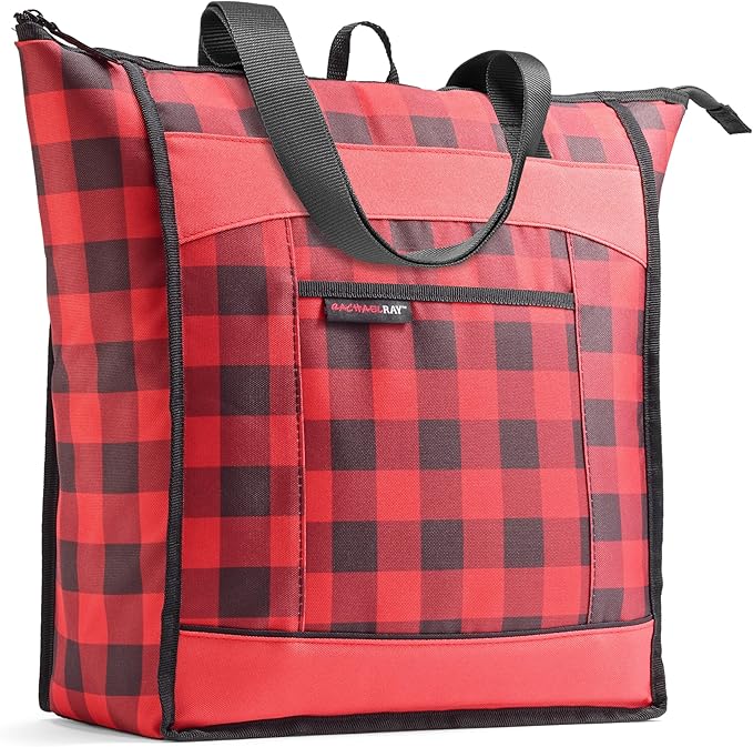 Rachael Ray Chillout Soft Cooler Bag, Large Reusable Insulated Grocery Bag by RachaelRayKitchenware