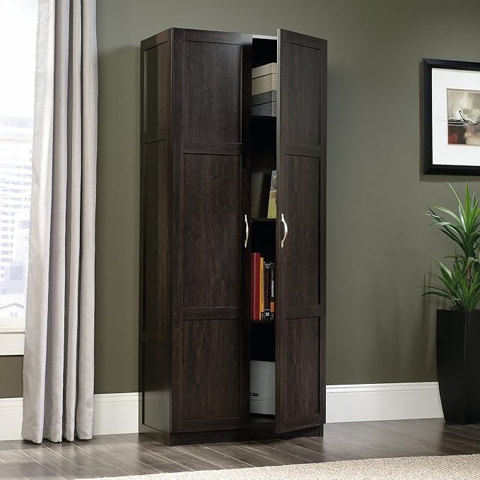 Sauder Storage Cabinet/ Pantry cabinets, 29.61 " x D: 16.02 " x H: 71.50" - Image 2