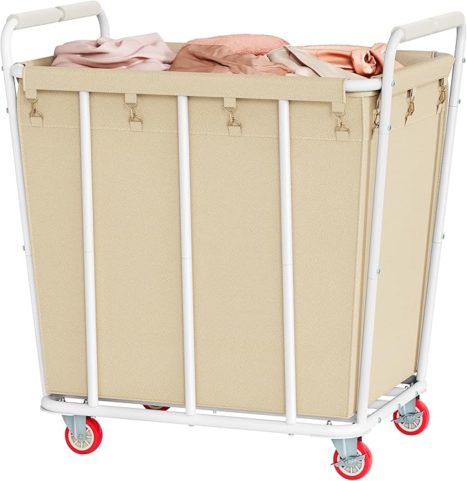 Hoctieon Large Laundry Cart by Hoctieon