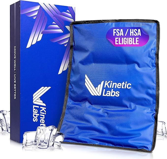 Large Ice Packs for Injuries Reusable by KineticLabs