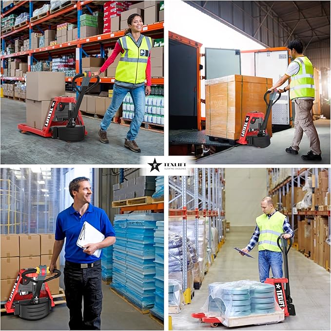 Full Electric Power Pallet Jack – Standard Duty Pallet Truck 3300 Lb Capacity - Image 6