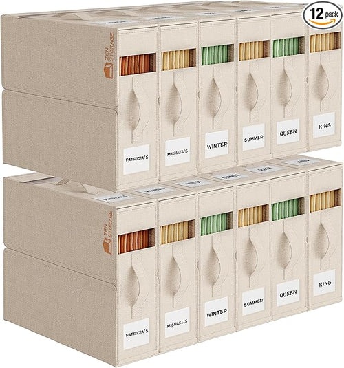 12Pack Sheet Organizers and Storage by ZenStorage