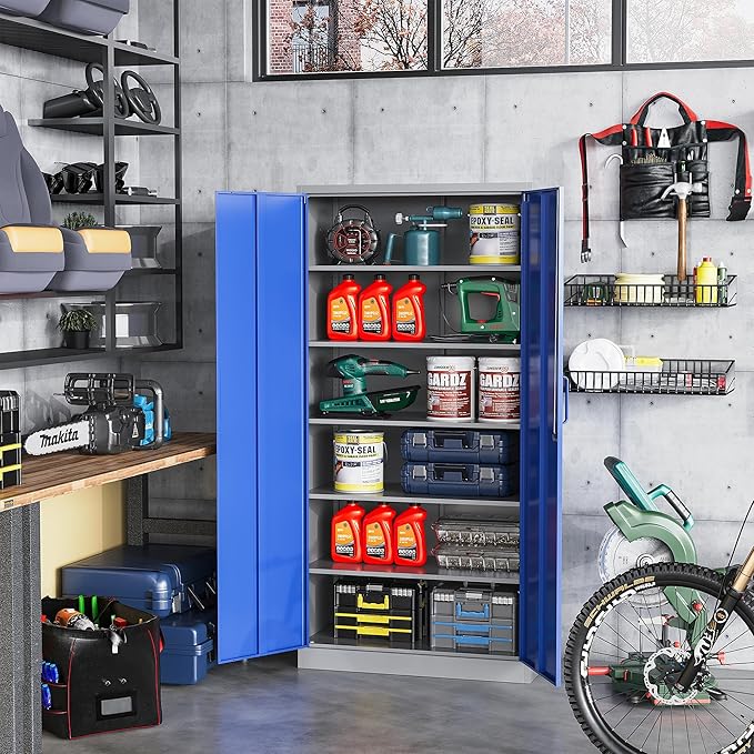 STANI Metal Garage Storage Cabinet - Image 2