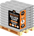 Heavy Duty Silver Poly Tarp 50' X 100' by XposeSafety