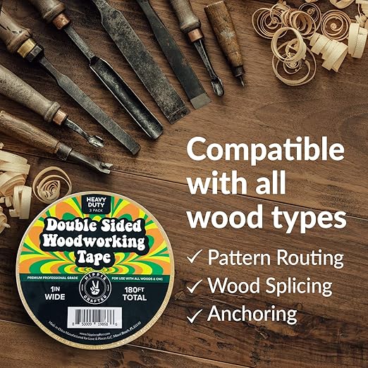 HIPPIE CRAFTER 3 Pack Double Sided Tape - Image 7