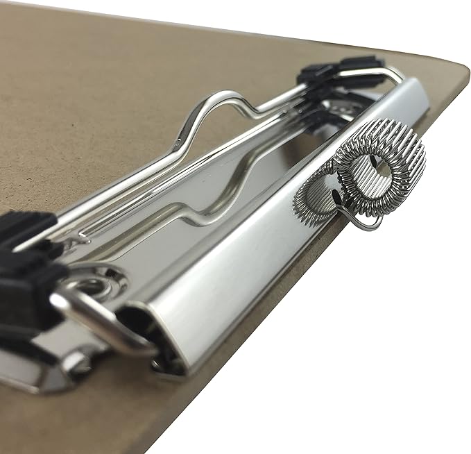 Pen Holder Clipboard, Letter Size, Low Profile Clip - Image 3