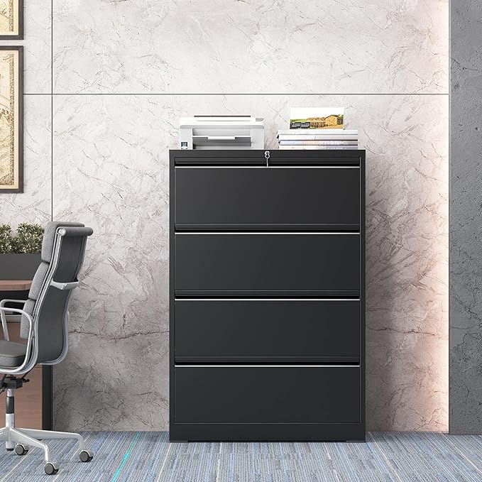 4 Drawer Lateral File Cabinet - Image 2