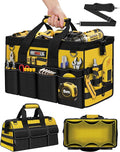 16-Inch Heavy Duty Tool Bag, 19-Pockets Tool Box Organizer, Portable Toolbag by VEITORLD