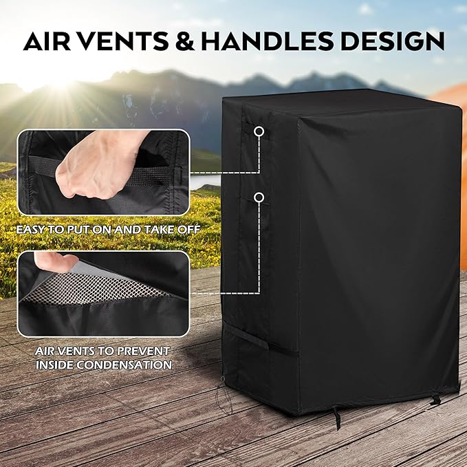 Smoker Cover for Pit Boss PBV3G1 Smoker Grill, Outdoor Grill Cover for Pit Boss - Image 4